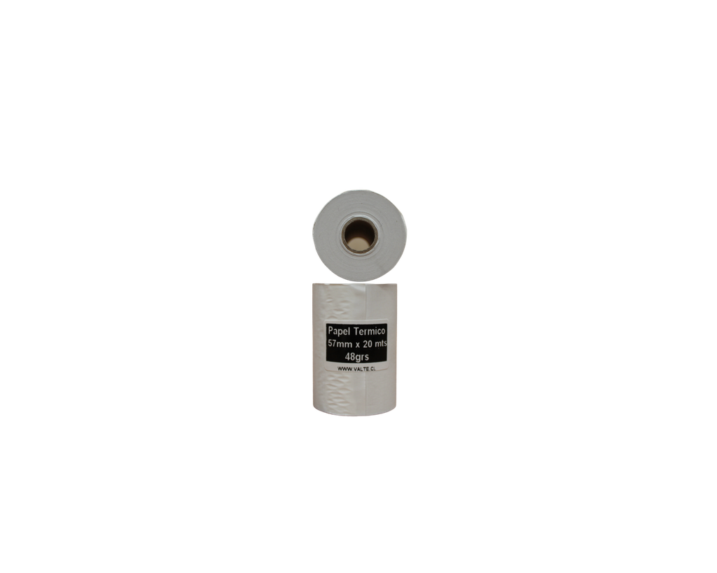 Rollos Papel Termico 57x20 48grs