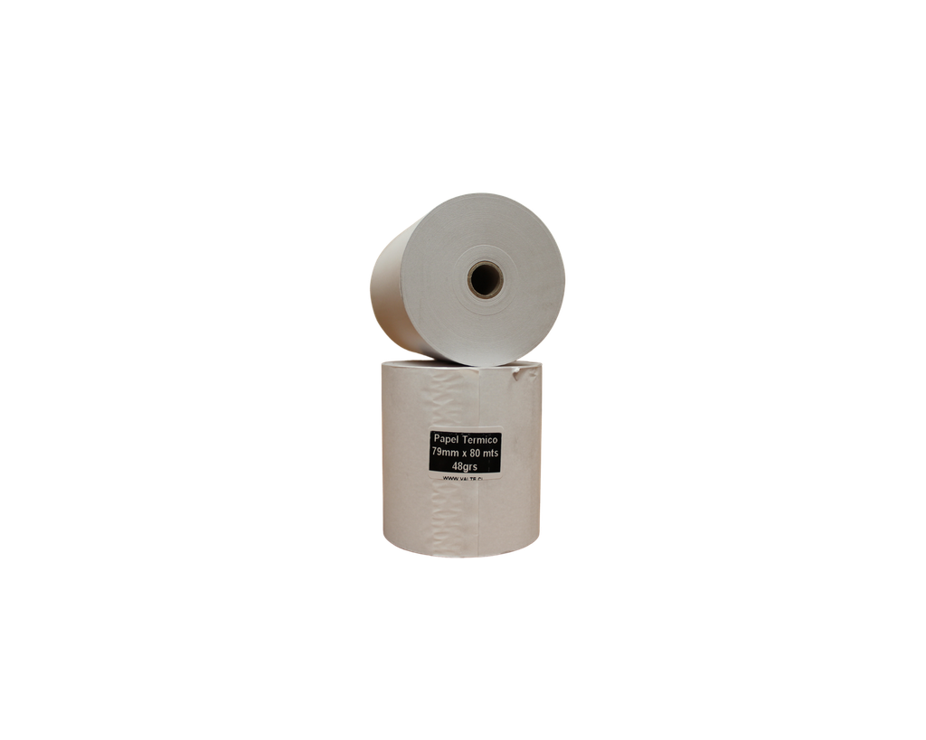 Rollos Papel Termico 79x80 48grs