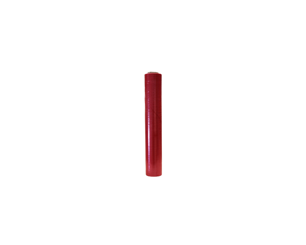 Stretch Film Manual Rojo 1.5 kg neto 20 mic