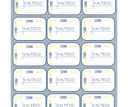 Rollo Etiquetas Autoadhesivas Blanca PP 12x32 B3 S3 30000 et/r