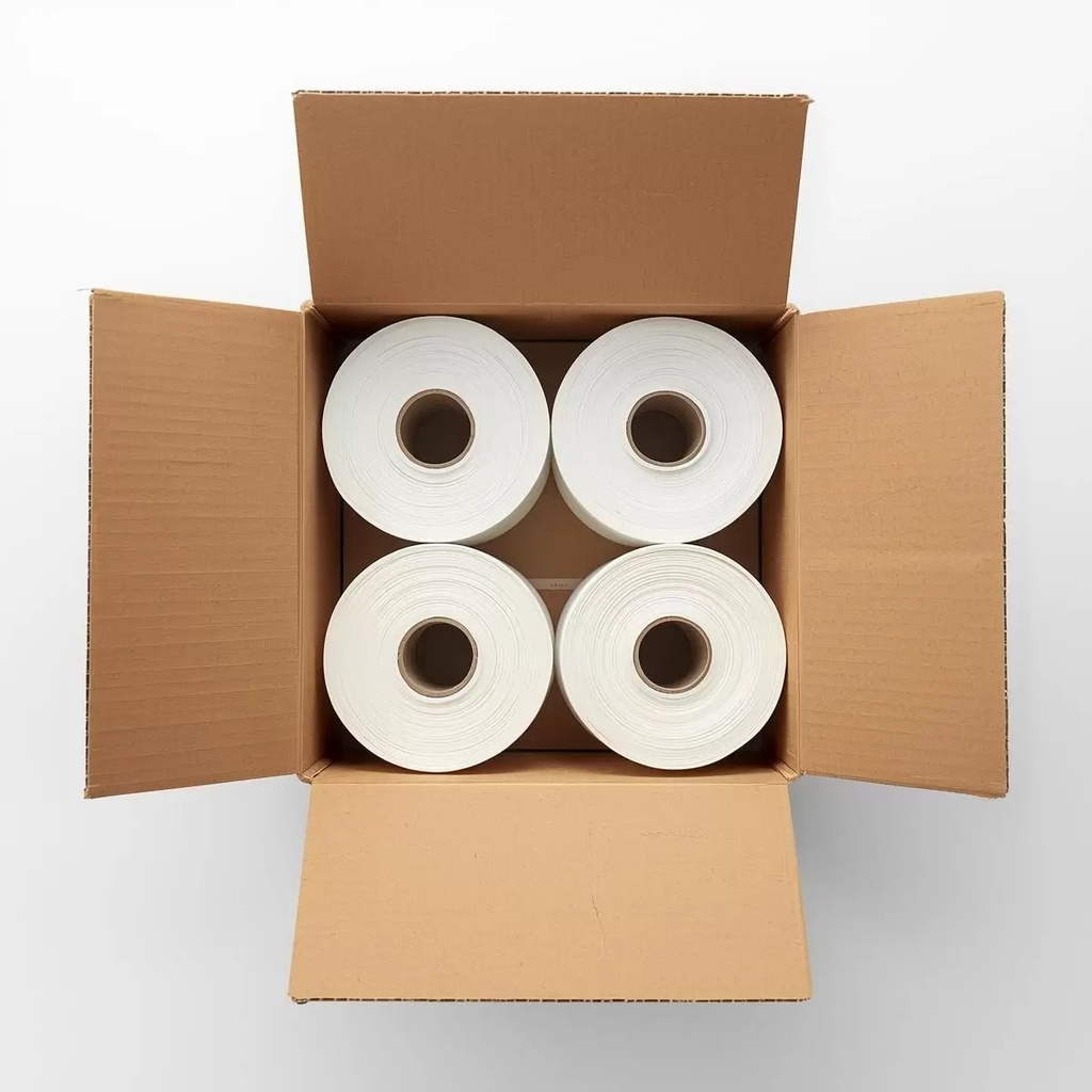 CAJA 4 ROLLOS ETIQUETAS AUTOADHESIVAS BLANCA SB 50X100 B3 S1 2300 ET/R