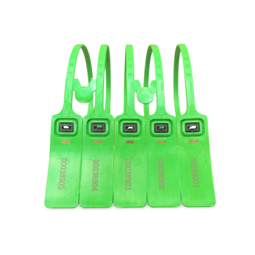[PXGT032F0000C] Bolsa 50 Sellos Seguridad Polipropileno Sem 32 Verde (24cm)