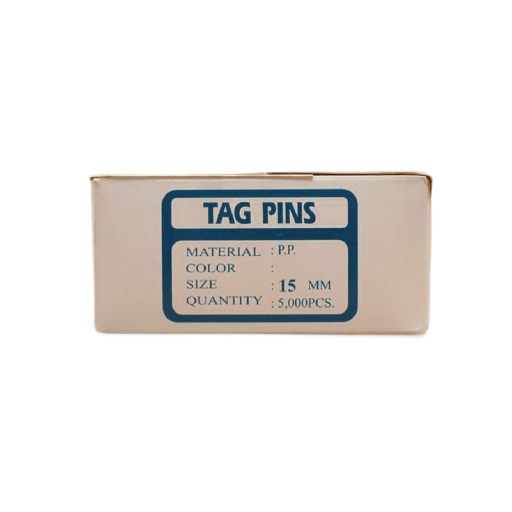 [Pin-EtRopStd15] Plastiflecha Pin Estándar 15 mm 5.000 un/caja