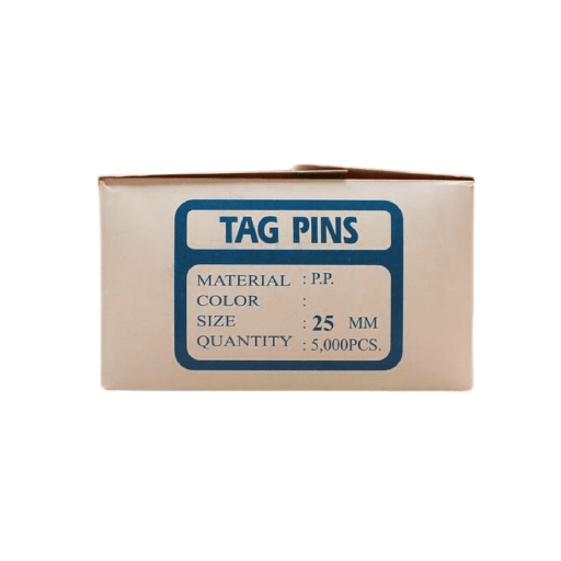 [Pin-EtRopStd25] Plastiflecha Pin Estándar 25 mm 5.000 un/caja