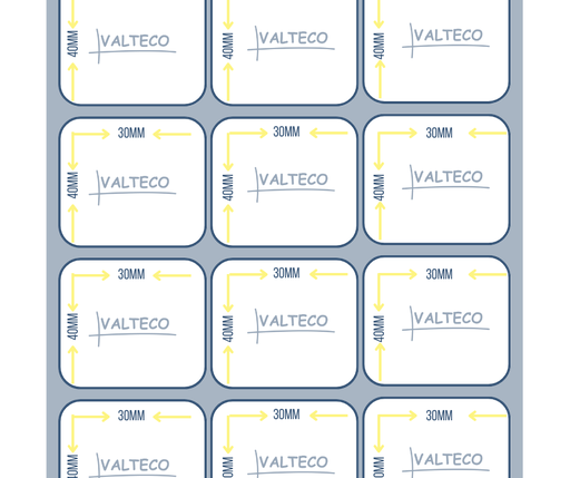 [ETBSB40x30b1s3et2700] Rollo Etiquetas Autoadhesivas Blanca SB 40x30 B1 S3 2700 et/r
