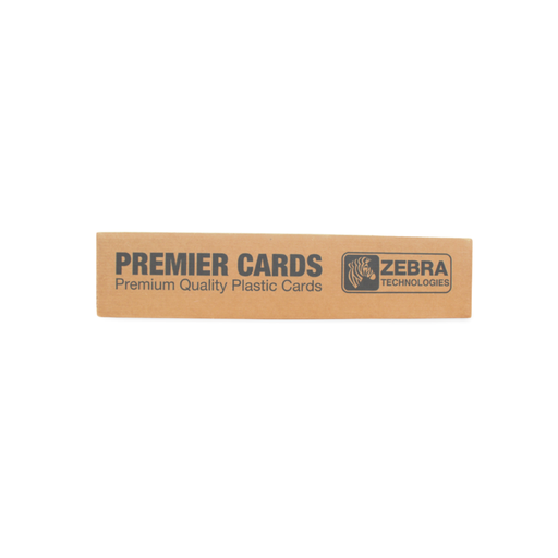 [104523-111] Tarjetas Blancas PVC (500 tarjetas). Zebra white PVC cards 30 mil (500).